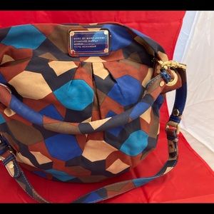 Vintage Marc Jacobs Colorful Fabric Bowling Bag